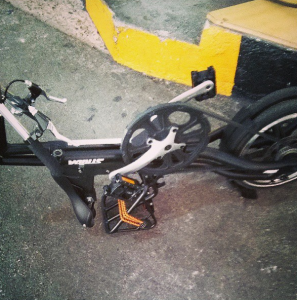 Strida LT plegada